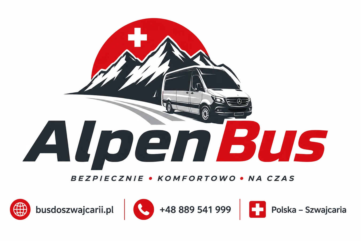 Busy do Szwajcarii codziennie – door to door